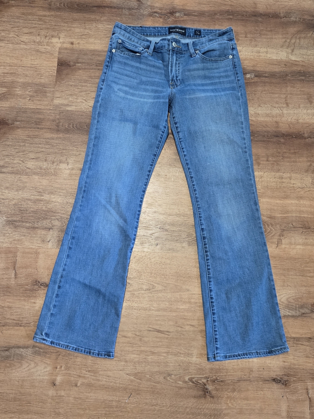 Lucky Brand Blue Boot Cut Jeans Sweet Boot  Size 10 / 30